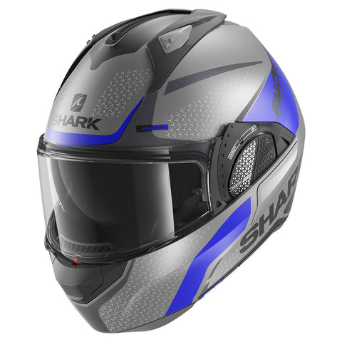 Evo Gt Helmet Encke Matte Anthracite / Blue / Black