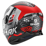Skwal 2 Helmet Noxxys Matte Black / Red / Silver