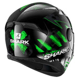 D-Skwal 2 Helmet Penxa Black / Green / Yellow