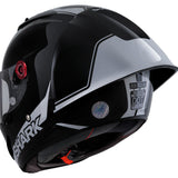 Race-R Pro Helmet 30Th Anniversary GP Spoiler Black / Black / Pearl