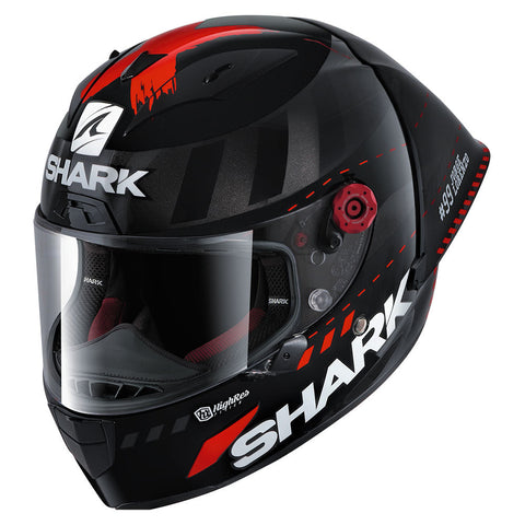 Race-R Pro Helmet Lorenzo Winter Test GP Spoiler Black / Anthracite / Red