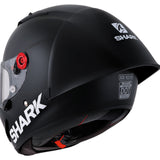 Race-R Pro Helmet Racing #1 GP Spoiler Black