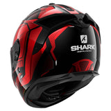 Spartan GT Helmet Replikan Black / Chrome / Red