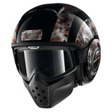Drak Helmet Dogtag Black / Chrome / Black