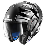 Evo-One 2 Helmet Lithion Dual Black / Chrome / Dark Gray