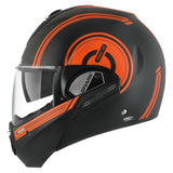 Evoline Series 3 Helmet Uni Matte Black / Orange