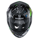 Ridill Helmet Drift-R Black / Green / Blue