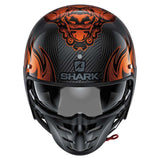 S-Drak Helmet Carbon Dagon Carbon Skin / Orange