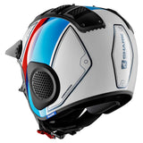 X-Drak Helmet Terrence White / Blue / Red
