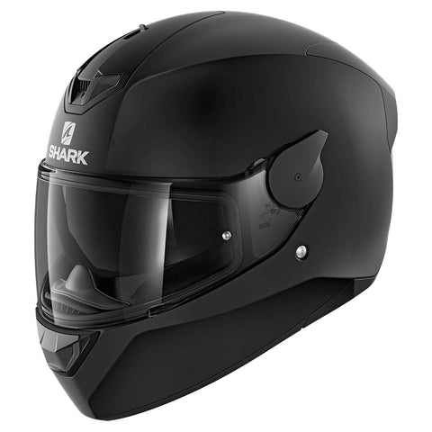 D-Skwal 2 Full Face Helmet Blank Mat Dot Matte Black