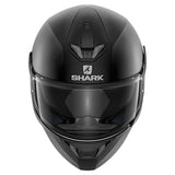 Skwal 2 Full Face Helmet Blank Mat Wht Led Dot Matte Black