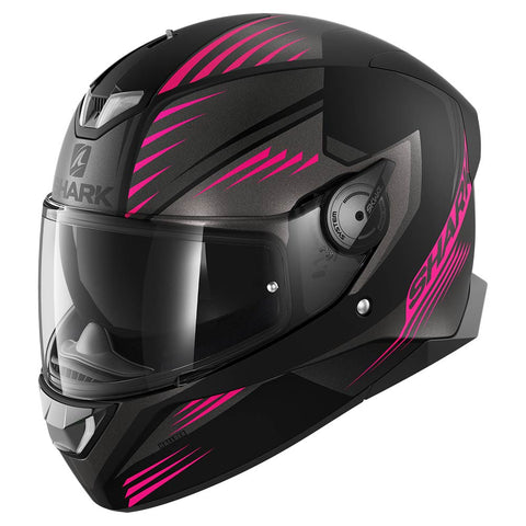 Skwal 2 Full Face Helmet Hallder Mat Dot Pink