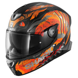 Skwal 2 Full Face Helmet Iker Lecuona Mat Dot Orange