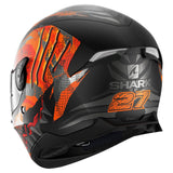 Skwal 2 Full Face Helmet Iker Lecuona Mat Dot Orange