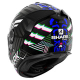 Spartan GT Full Face Helmet E-Brake Mat Mat Dot Blue