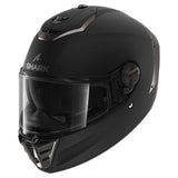 Spartan RS Full Face Helmet Blank Dot Black