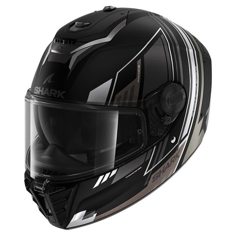 Spartan RS Full Face Helmet Byrhon Mat Dot Matte Black