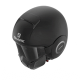 Street Drak 3/4 Jet Helmet Blank Dot Black